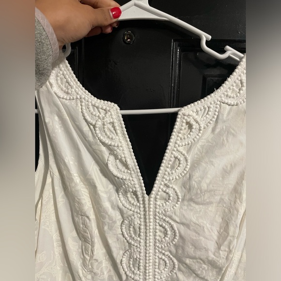 EUC Lilly Pulitzer White Shift Dress Size 2 - Picture 2 of 5